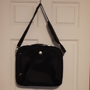 Black Men's Shoulder Bag